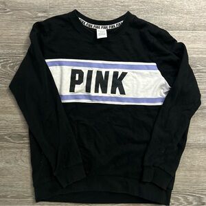 PINK Victoria's Secret Black and White Sweater